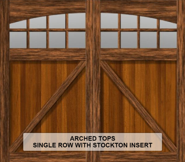 Shoreline 8x7 Single Row Arched With Stockton Inserts