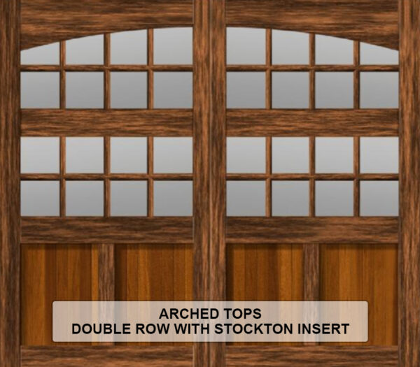 Shoreline 8x7 Souble Row Arched With Stockton Inserts